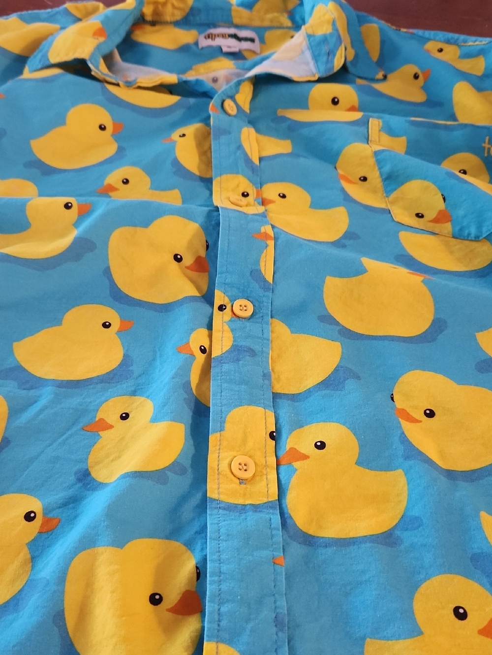 Men's Rubber Ducky Hawaiian Shirt 4XL